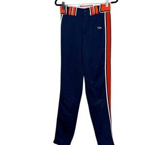 Boombah Youth Baseball Pants Blue/Orange Size 26